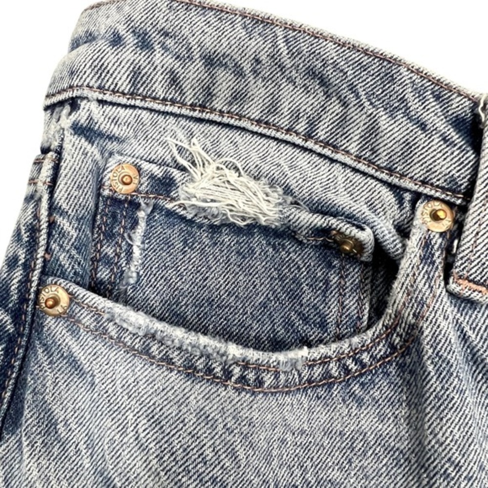 Pistola Lana High-Rise Ultra Wide Leg Jean Plus Sz 33" Petite Break Light Wash - Picture 11 of 14